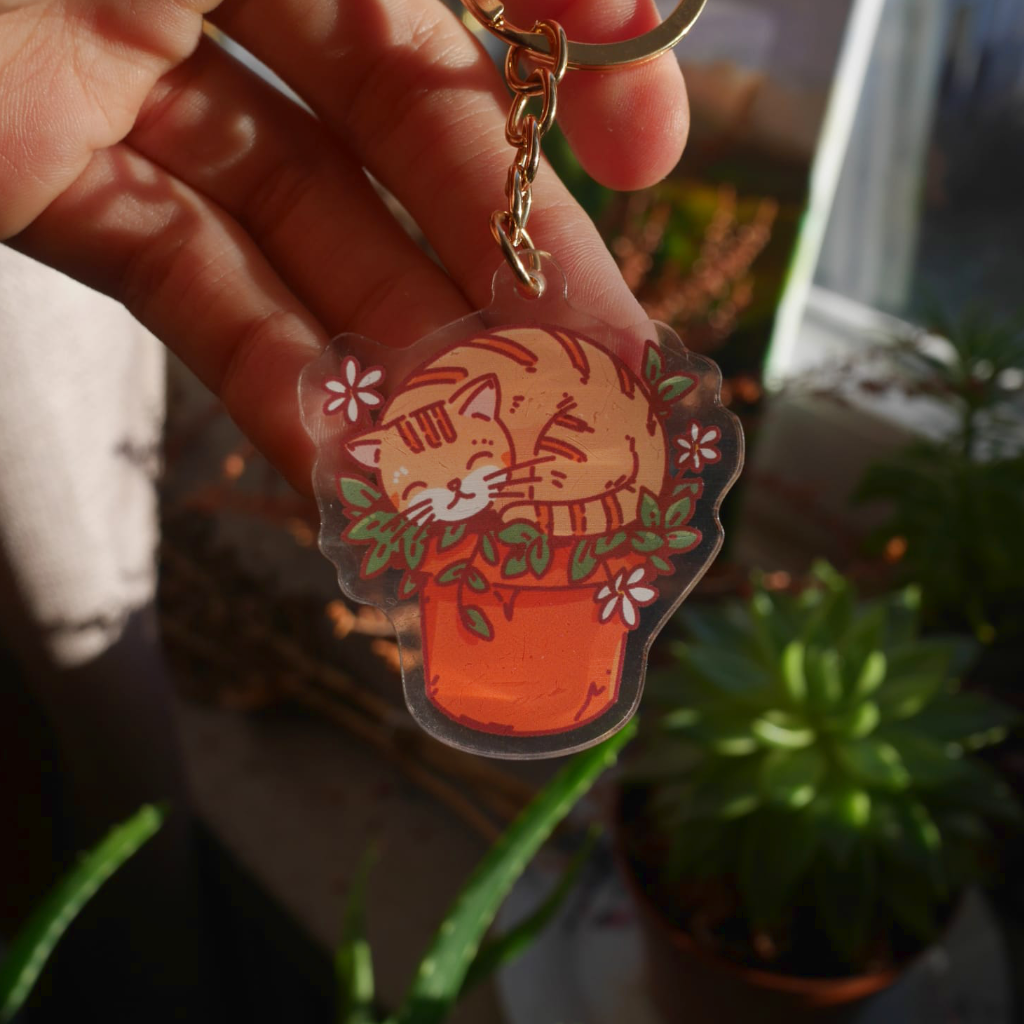 Kotpot - Acrylic Keychain