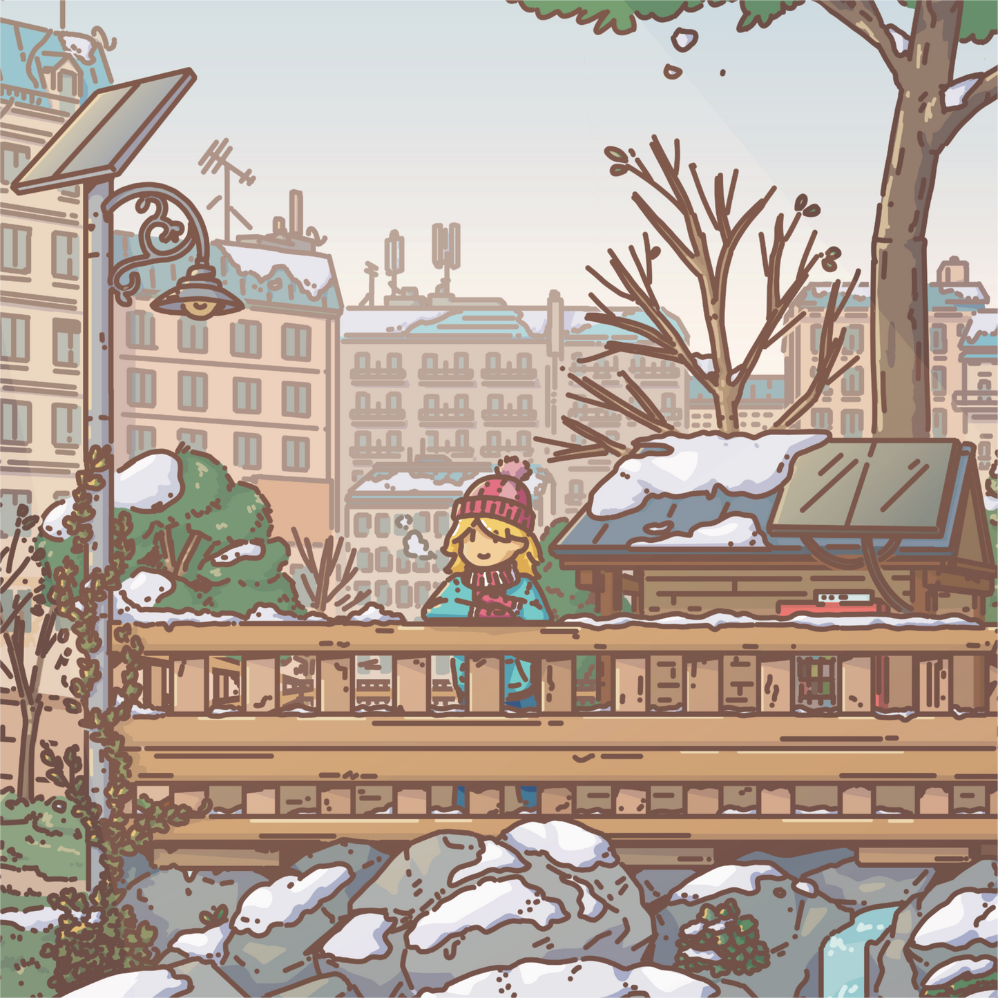 Evergreen - Serene Art Print