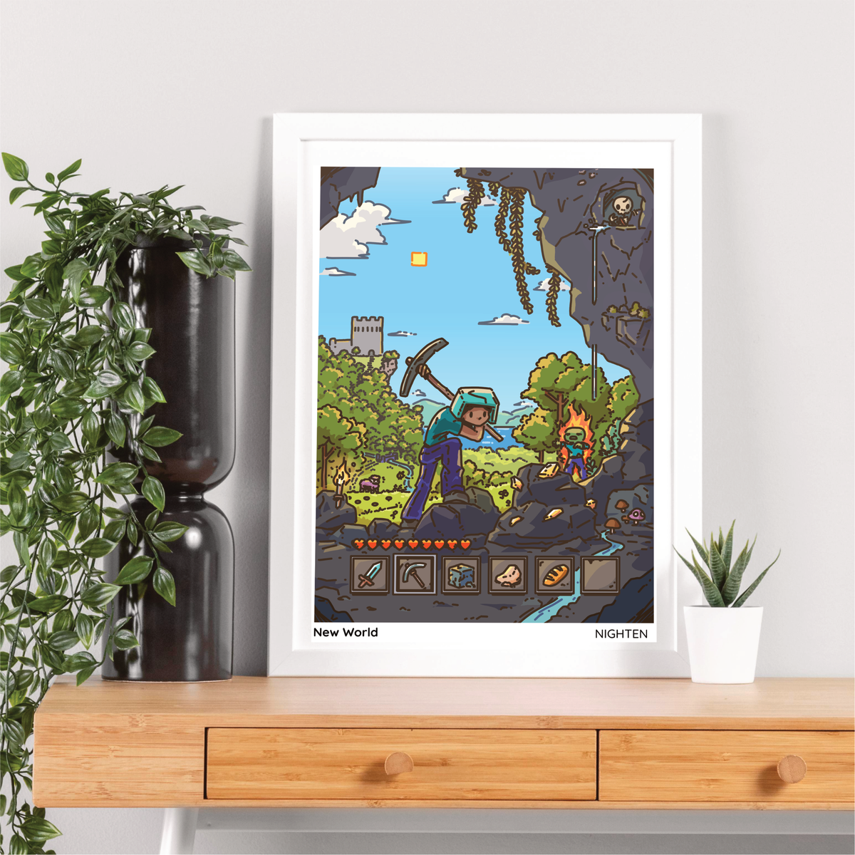 New World - Serene Art Print